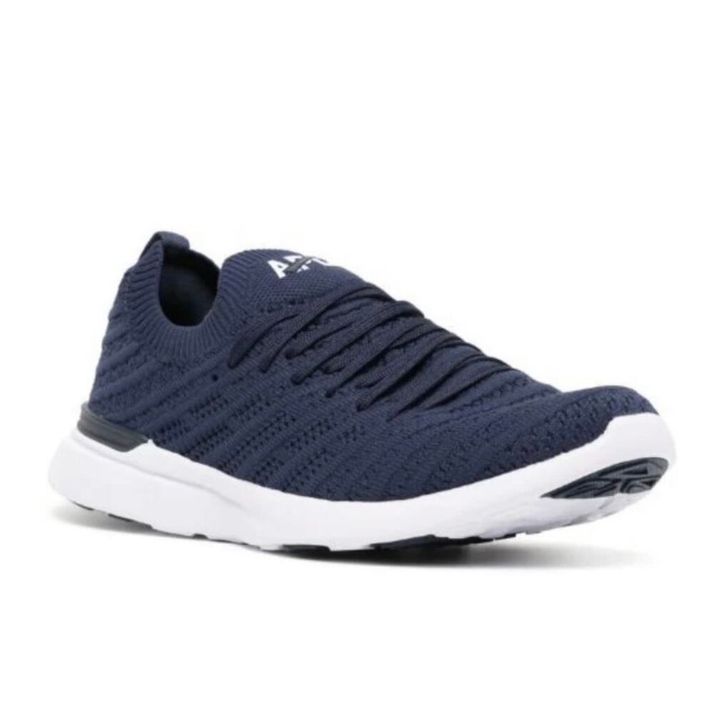 APL Athletic Propulsion Labs TechLoom Wave Logo-Patch Navy Women's Sneakers 7.5 - Picture 1 of 14